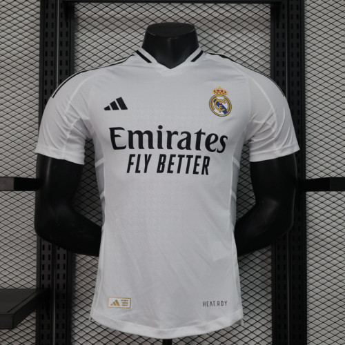 Player Version 2024-2025 Real Madrid Home Soccer Jersey Real Football Shirt