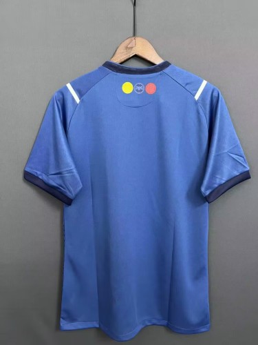 Fans Version 2023-2024 Ecuador Away Blue Soccer Jersey