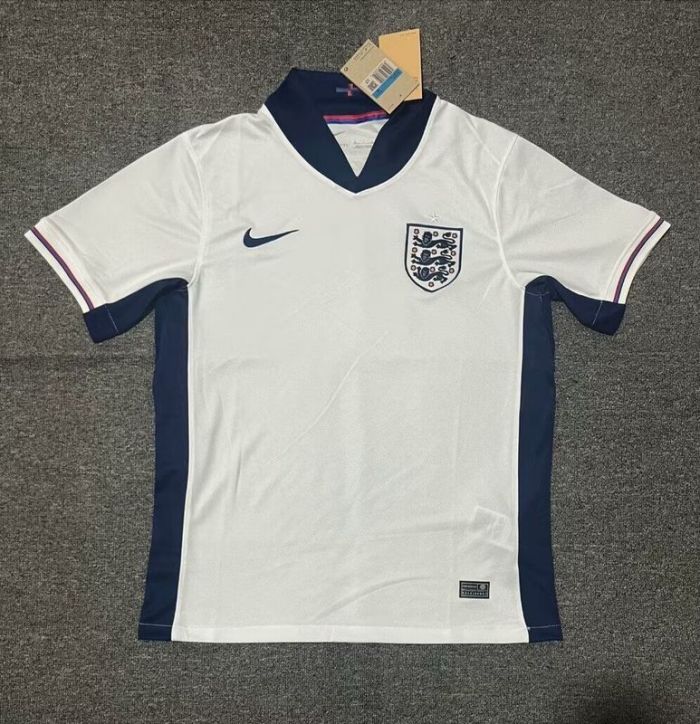 Fan Version 2024 England Home Soccer Jersey Football Shirt
