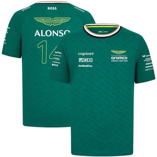 2024 F1 Aramco racing suit 14 ALONSO Green Racing Jersey