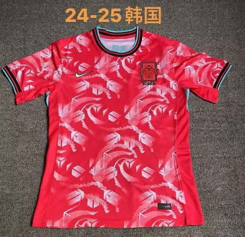 Fan Version South Korea 2024 Home Soccer Jersey Football Shirt