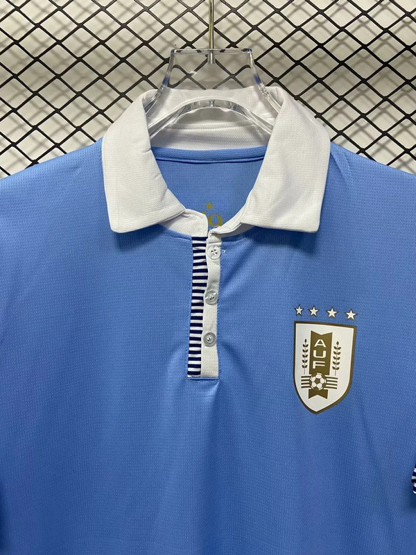 Fans Version Uruguay 2024 Pre-Olympic Home Soccer Jersey Football Shirt