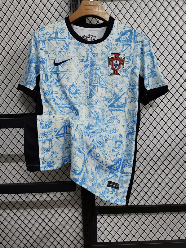 Fans Version 2024 Portugal Away Soccer Jersey Football Shirt