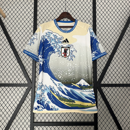 Fan Version 2024 Japan Wave Model Soccer Jersey Football Shirt