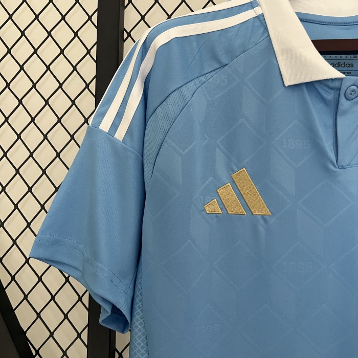 Fan Version 2024 BEL Away Blue Soccer Jersey Football Shirt