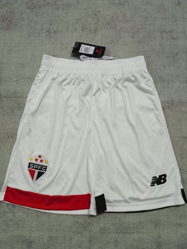 Fan Version 2024-2025 Sao Paulo Home Soccer Shorts