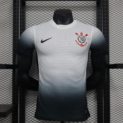 Player Version 2024-2025 Corinthians Home Soccer Jersey Camisetas de Futbol