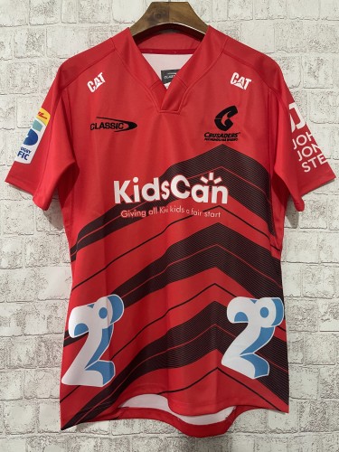 2024 New Zealand Crusaders Home Rugby Jersey