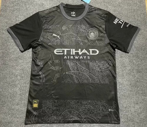 Fan Version Manchester City 2024-2025 Special Edition Black Man City Football Shirt