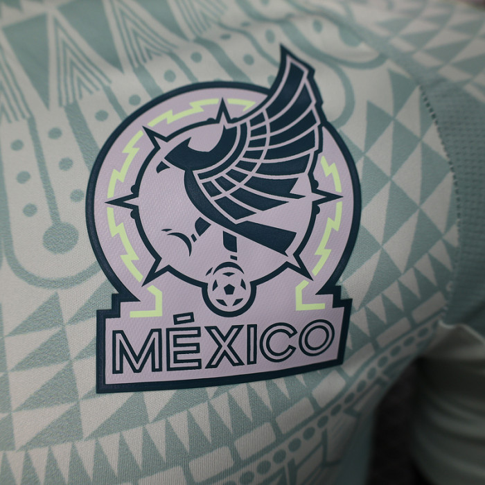 Player Version Mexico 2024 Away Soccer Jersey Adulto Camiseta de Futbol