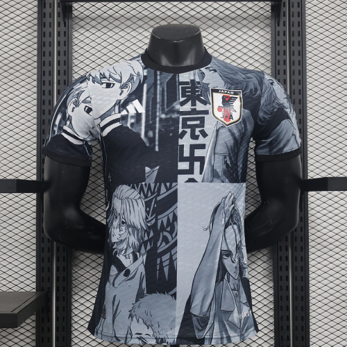 Player Version 2024 Japan Black/Grey Tokyo Edition Soccer Jersey Football Shirt
