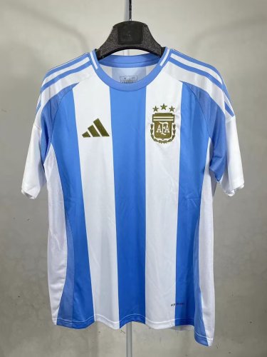 Fan Version Argentina 2024 Home Soccer Jersey Football Shirt
