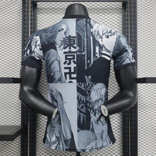 Player Version 2024 Japan Black/Grey Tokyo Edition Soccer Jersey Football Shirt