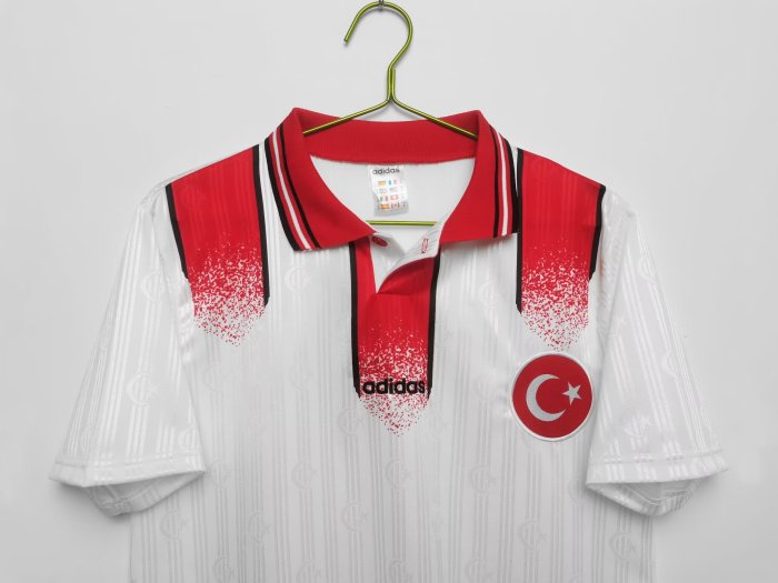 Retro Jersey 1990 Turkey Away Soccer Jersey Vintage Football Shirt