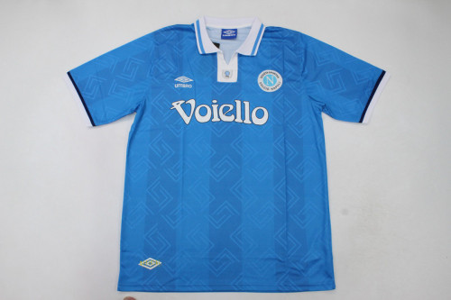 Retro Shirt 1993-1994 Calcio Napoli Vintage Home Soccer Jersey