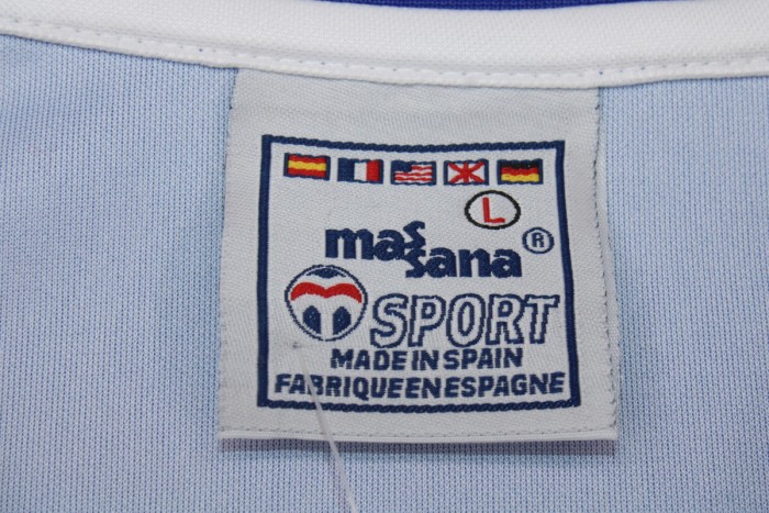 Retro Camisetas de Futbol 1984-1989 Espanyol 8 Home Soccer Jersey