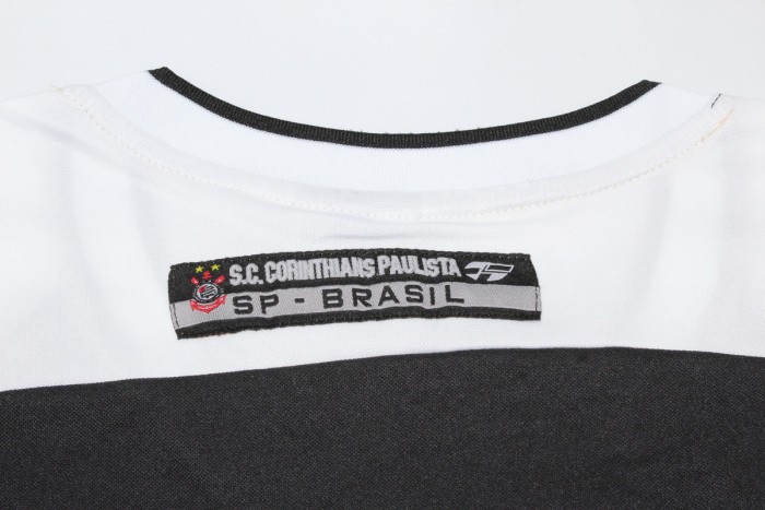 Retro Camisetas de Futbol 2000 Corinthians SOCRATES 8 Away Soccer Jersey Vintage Football Shirt
