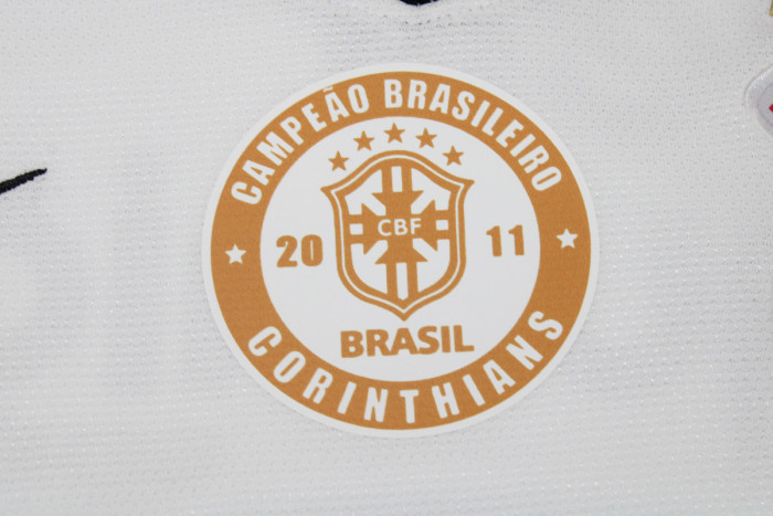 with Front Patch Retro Camisetas de Futbol 2010-2011 Corinthians SOCRATES 8 Home Vintage Soccer Jersey