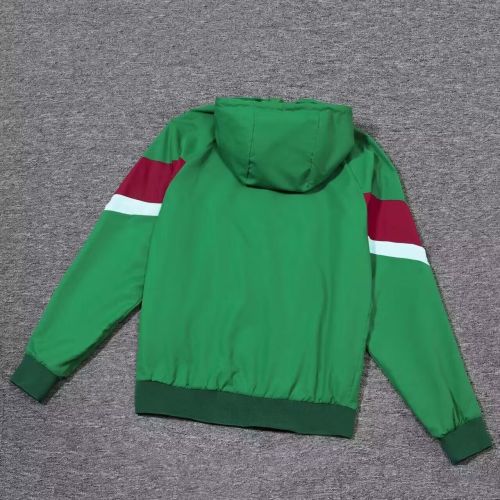 2024-2025 Portugal Green Soccer Windbreaker Jacket Football Jacket