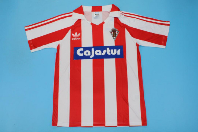 Retro Jersey 1986-1987 Sporting Gijon Home Soccer Jersey