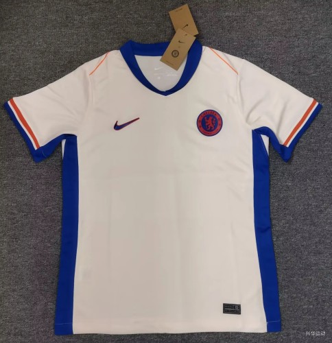 Fan Version 2024-2025 Chelsea White Soccer Training Jersey Football  Pre-match Shirt