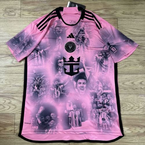 Fan Version 2024-2025 Inter Miami Messi Special Edition Soccer Jersey Football Shirt