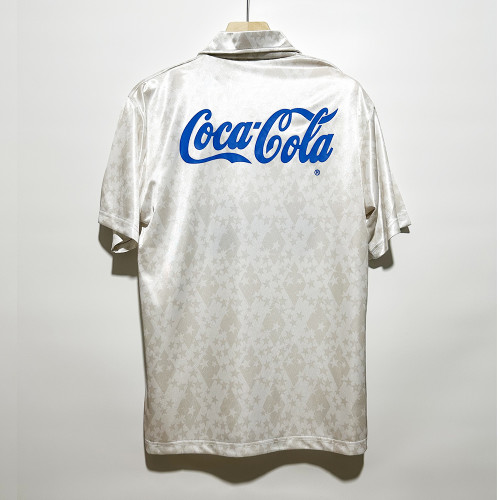 Retro Jersey 1993-1994 Cruzeiro Away White Soccer Jersey Vintage Football Shirt