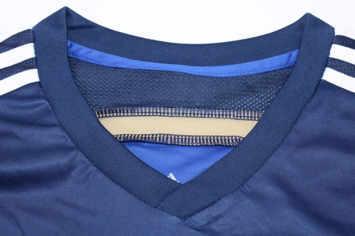 Long Sleeve Retro Jersey 2014 Argentina Home LS Soccer Jersey Vintage Football Shirt