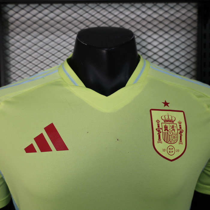 Player Version Spain 2024 Away Soccer Jersey España Camisetas de Futbol