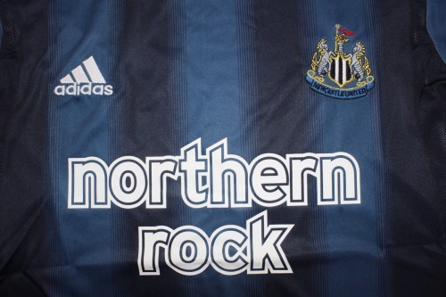 Retro Jersey 2004-2005 Newcastle United Away Dark Blue Soccer Jersey Vintage Football Shirt