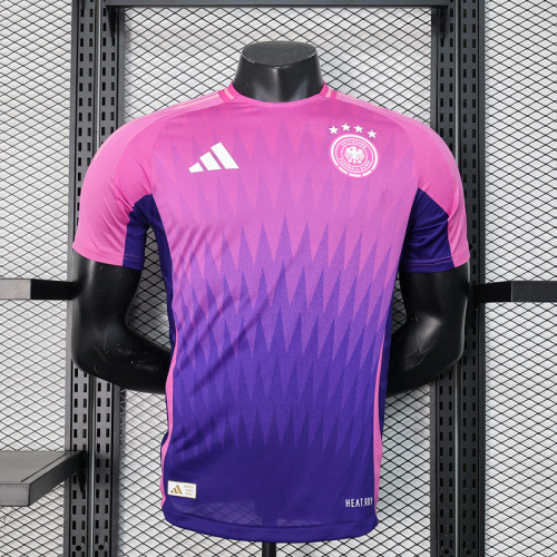 Player Version Germany 2024 Away Soccer Jersey Deutsch Football Shirt