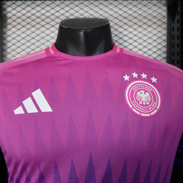 Player Version Germany 2024 Away Soccer Jersey Deutsch Football Shirt