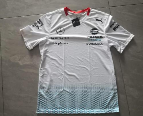 Mercedes 2024 New White WILLIAMS F1 Shirt