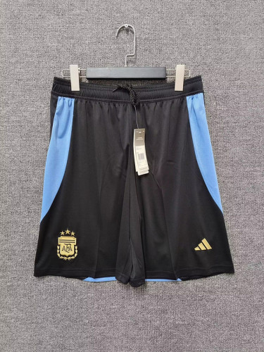 Adult Uniform with FIFA World Champions 2022 Patch Argentina 2024 Home Soccer Jersey Shorts Football Set