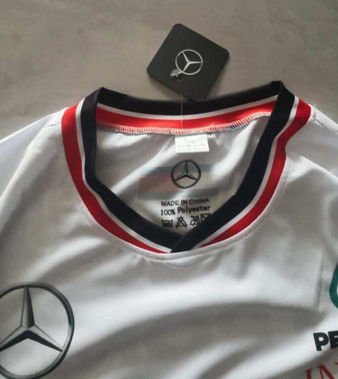 Mercedes 2024 New White F1 shirt