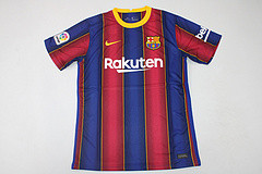 with BEKO+LFP Patch Retro Jersey2020-2021 Barcelona Home Soccer Jersey Vintage Football Shirt