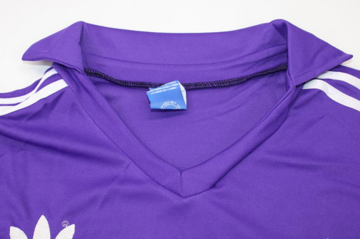Retro Jersey 1979-1980 Fiorentina 10 Home Purple Soccer Jersey Vintage Football Shirt