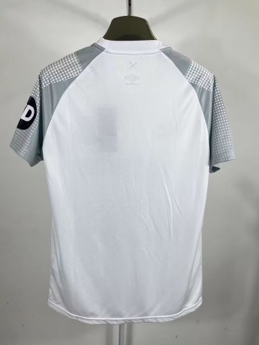 Fan Version 2024-2025 West Ham United Away Soccer Jersey White Football Shirt