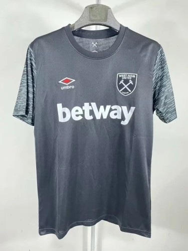 Fan Version 2024-2025 West Ham United Grey Soccer Jersey Gray Football Shirt