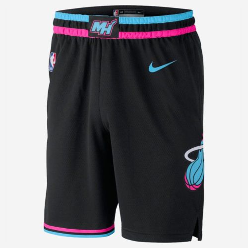 2024 Miami Heat NBA Shorts Black Basketball Shorts