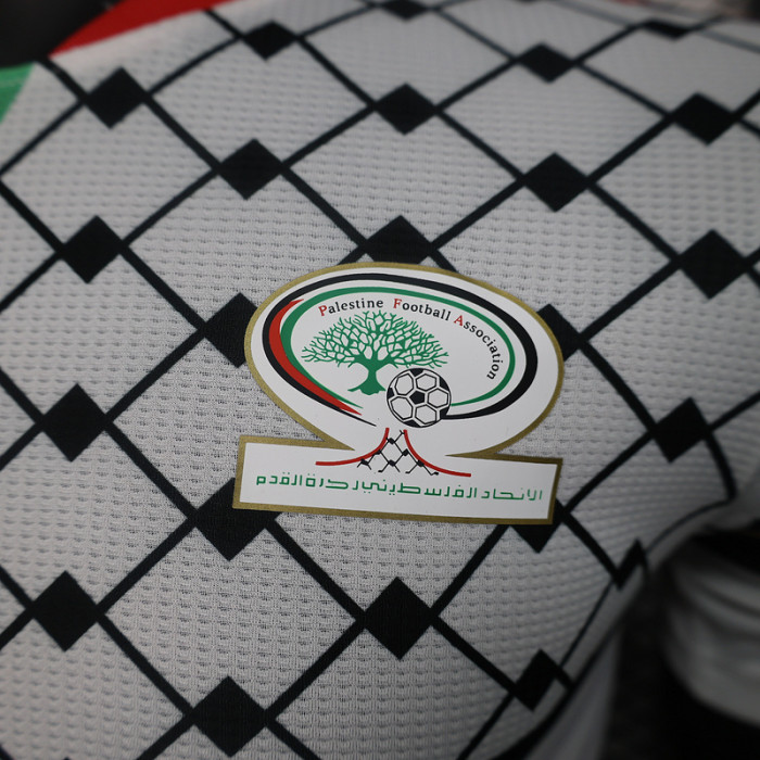 Player Version 2024 Palestine Special Edition White Soccer Jersey Football Shirt