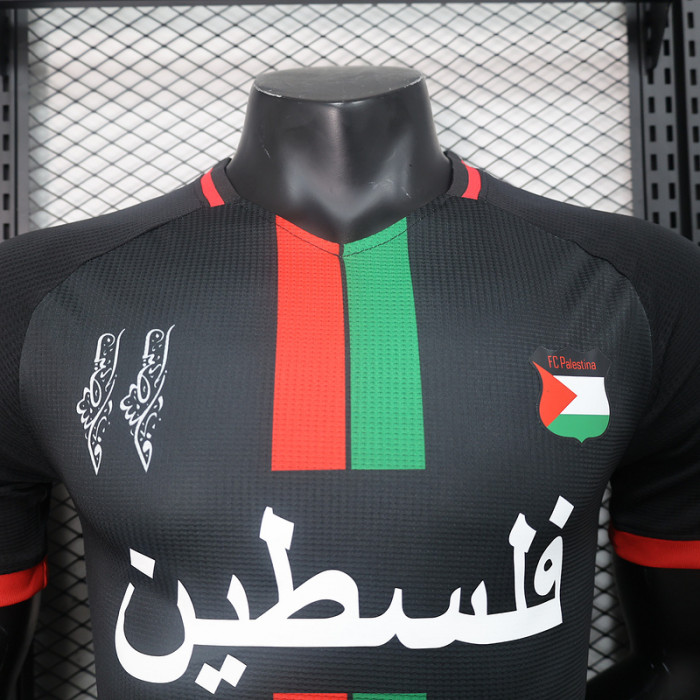 Player Version 2024 Palestine Home Soccer Jersey Football Shirt