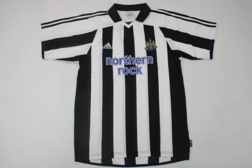 Retro Jersey 2003-2005 Newcastle United Home Soccer Jersey Vintage Football Shirt