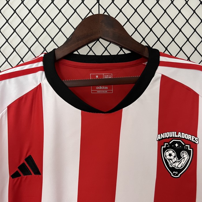 Fans Version 2023-2024 Aniquiladores Home Soccer Jersey