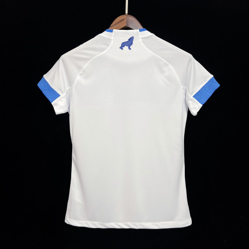 Women 2024-2025 Paysandu White Soccer Jersey Girl Football Shirt