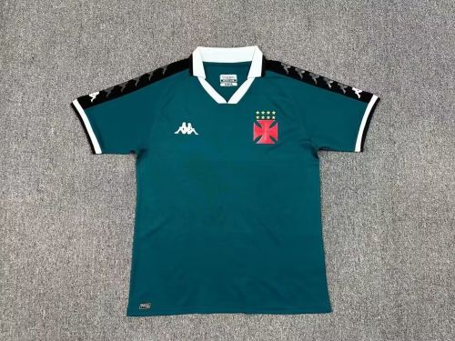 Fan Version 2024-2025 Vasco Da Gama Dark Green Goalkeeper Soccer Jersey