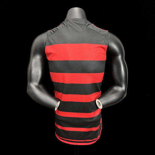 Fan Version 2024-2025 Flamengo Home Soccer Training Vest