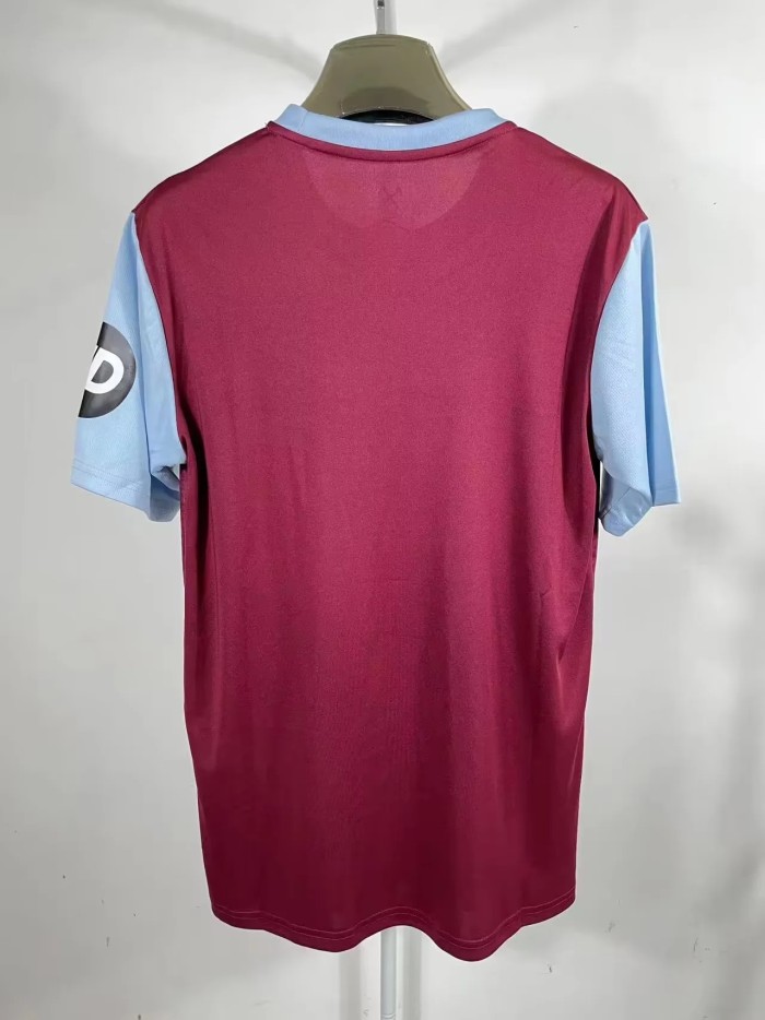 Fan Version 2024-2025 West Ham United Home Soccer Jersey Football Shirt