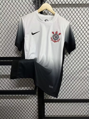Fan Version 2024-2025 Corinthians Home Soccer Jersey Football Shirt