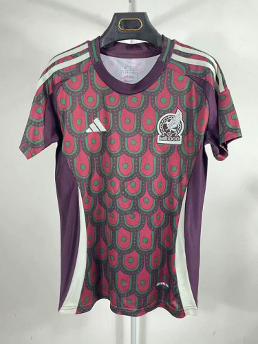 Women Mexico 2024 Home Soccer Jersey Girl Football Shirt
